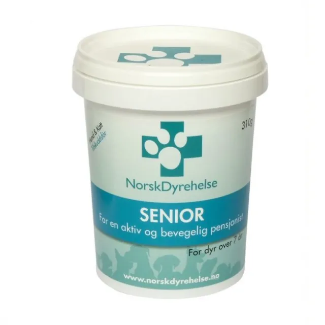 Norsk Dyrehelse Senior, 200 Tabletter
