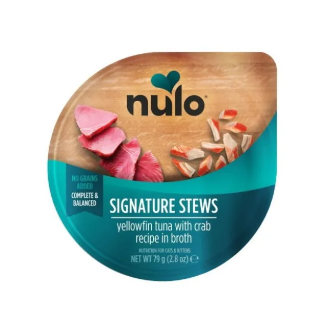 Nulo Cat Adult Signature Stews Yellowfin Tuna with Crab in Broth 79 g