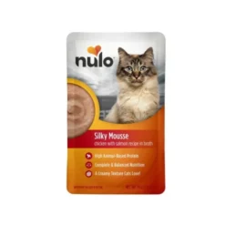 Nulo Cat Adult Silky Mousse Chicken with Salmon in Broth 79 g