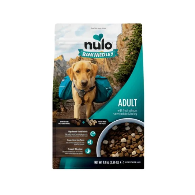 Nulo Dog Adult Raw Medley Fresh Salmon, Sweet Potato & Turkey