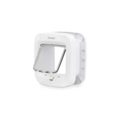 PetSafe Microchip Katteluke hvit