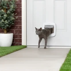 PetSafe Microchip Katteluke hvit