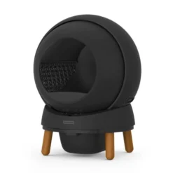 PetSafe SmartSpin Selvrensende Kattetoalett, Sort