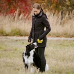 Pro Dog godbitpose i silikon, gul