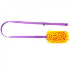Pro Dog Mop Chaser Toy, oransj og lilla