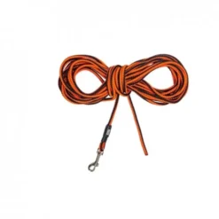 Pro Dog Rope Treningsline svart/oransj