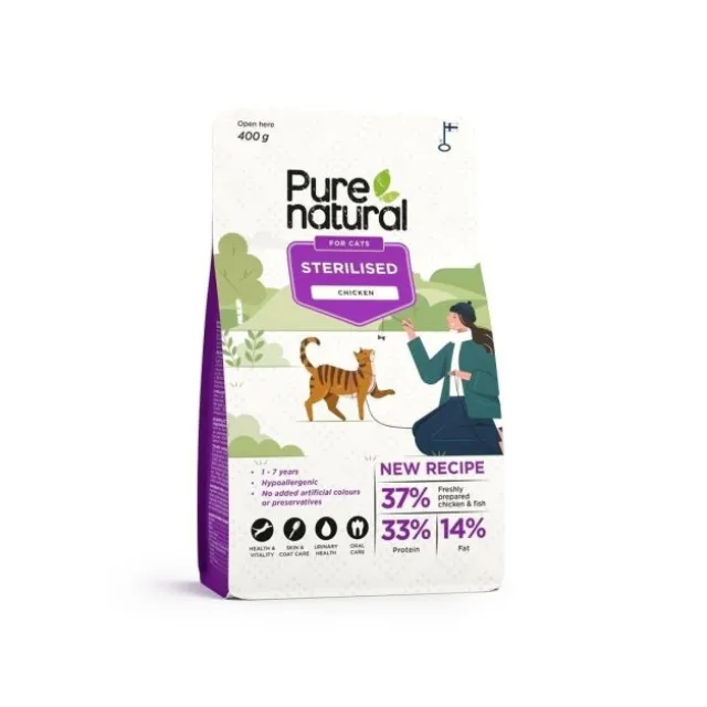 Purenatural Cat Adult Sterilised Chicken