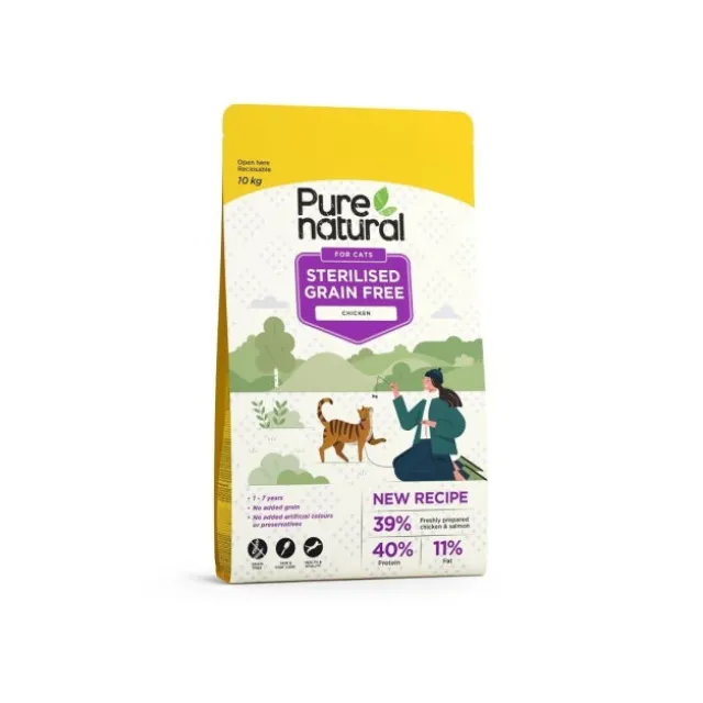 Purenatural Cat Sterilised Grain Free Chicken
