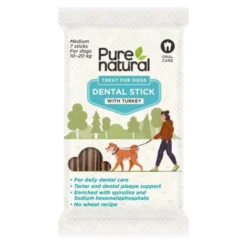 Purenatural Dental Sticks Kalkun 7 stk