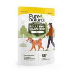 Purenatural Dog Adult Mini Grain Free Beef våtfôr 100 g