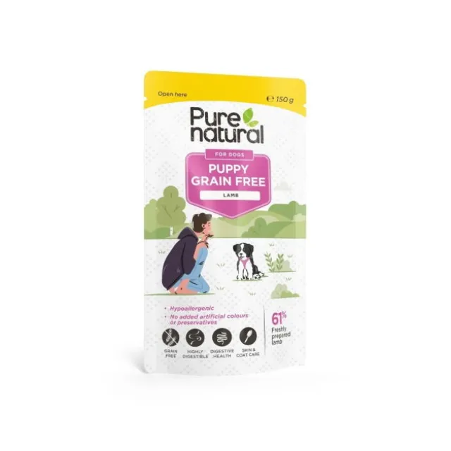 Purenatural Puppy Grain Free Lam 150 g