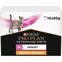 PURINA PRO PLAN VETERINARY DIETS Feline UR St/Ox Urinary Chicken 10x85 g