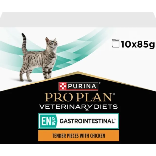 PURINA PRO PLAN VETERINARY DIETS Feline EN Chicken 10x85 g