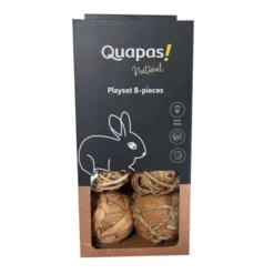 Quapas! Nibble eske med gnagerleker 8 stk