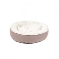 Resploot Sherpa Rund Katteseng, Beige