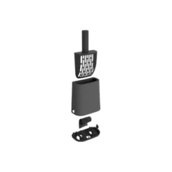 Rotho MyPet Biala kattesandspade & holder Sort