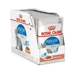 Royal Canin Cat Adult Indoor Sterilised Gravy 12 x 85 g