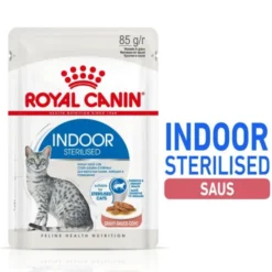Royal Canin Cat Adult Indoor Sterilised Gravy 12 x 85 g