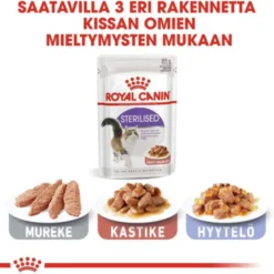 Royal Canin Cat Adult Sterilised Chunks in Jelly 12x85g