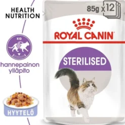 Royal Canin Cat Adult Sterilised Chunks in Jelly 12x85g