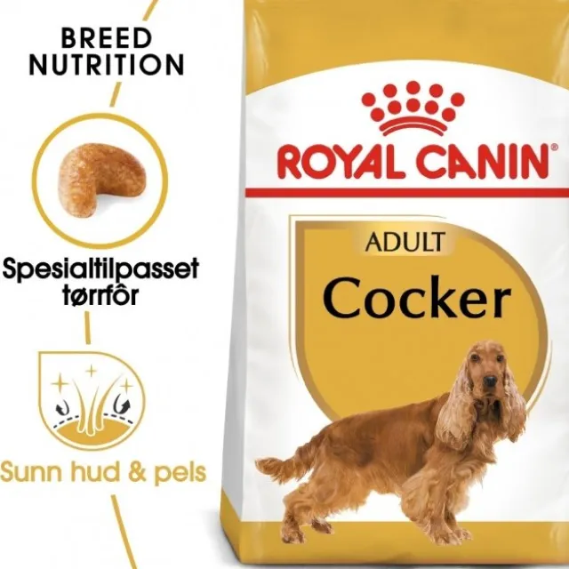 Royal Canin Cocker Adult tørrfôr til hund