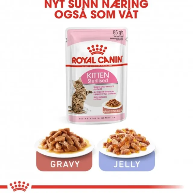 Royal Canin Kitten Sterilised tørrfôr til kattunge