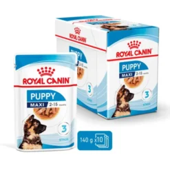 Royal Canin Maxi Puppy Gravy våtfôr til valp 10x140g