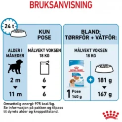 Royal Canin Medium Puppy Gravy våtfôr til valp 10x140g