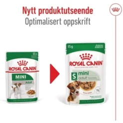 Royal Canin Mini Adult Gravy våtfôr til hund 12x85g