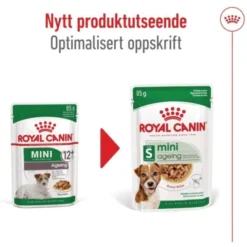 Royal Canin Mini Ageing Gravy våtfôr til hund 12x85 g