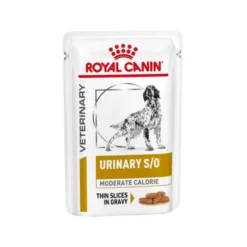 Royal Canin Veterinary Diets Dog Urinary S/O Moderate Calorie, 12x100 g