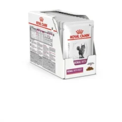 Royal Canin Veterinary Diets Cat Renal with Beef, 12x85 g