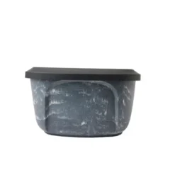 Savic Aseo Jumbo Marble Antrasitt Kattetoalett
