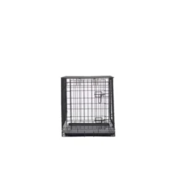 Savic Dog Cottage Hundebur Metall Sort