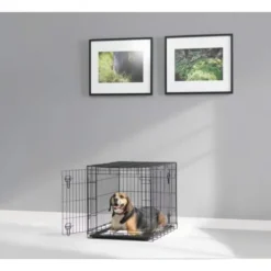 Savic Dog Cottage Hundebur Metall Sort