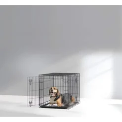 Savic Dog Cottage Hundebur Metall Sort