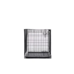 Savic Dog Cottage Hundebur Metall Sort