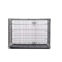 Savic Dog Cottage Hundebur Metall Sort