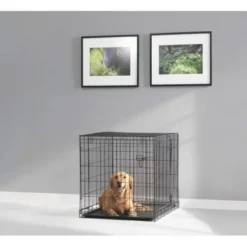 Savic Dog Cottage Hundebur Metall Sort