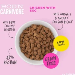 Schesir Born Carnivore Kylling og Egg Kattunge
