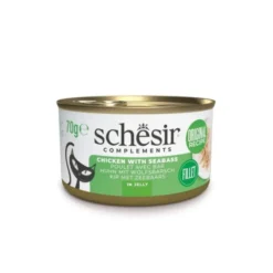 Schesir Complements Kylling og havabbor i Gele 70g