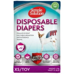 SimpleSolution Disposable hundebleier XXL