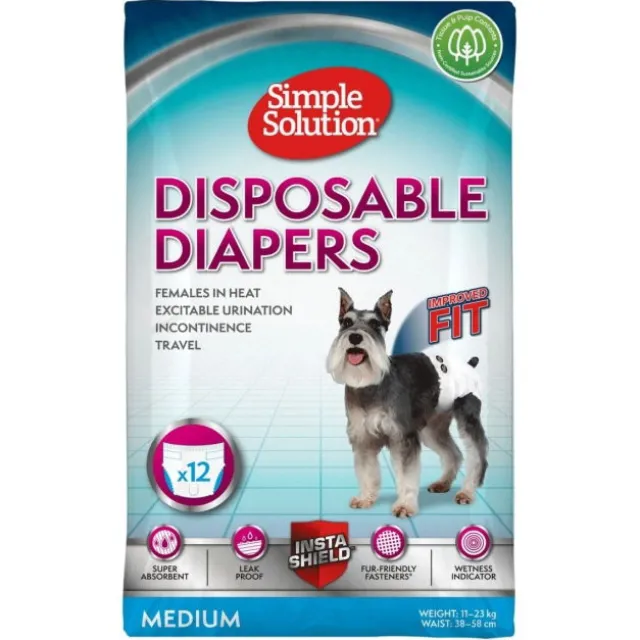 SimpleSolution Disposable hundebleier XXL