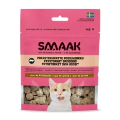 SMAAK Cat Frysetørkede godbiter Svin 45 g
