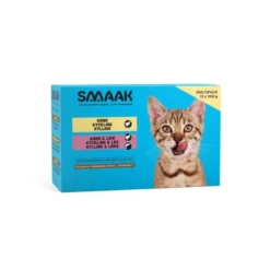 Smaak Cat Kitten Multipack pouch 12 x 100 g
