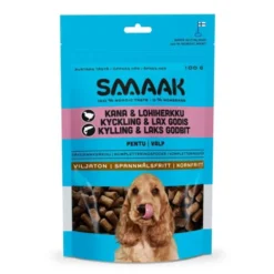 SMAAK Puppy Godbiter Kylling & Laks 100g