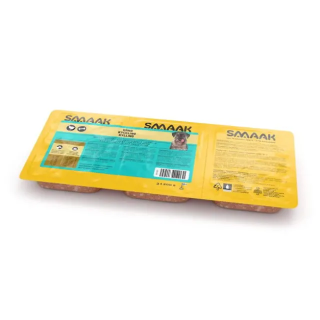 Smaak Raw Complete Kylling Active 3x200g