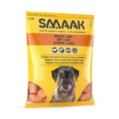 SMAAK Raw Dog Adult Complete Storfe & Laks 1kg