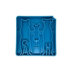 SodaPup Slow Feeder Waiting Dogs Blå 20 cm