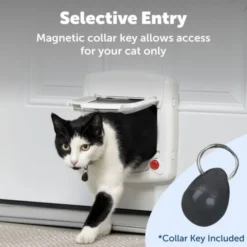 Staywell Katteluke Magnet Hvit 400